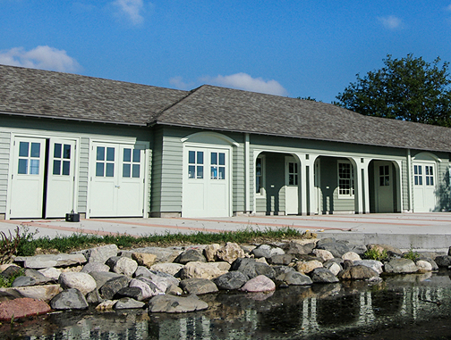 photo of Brittingham boathouse